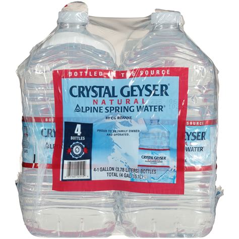 crystal geyser water recall